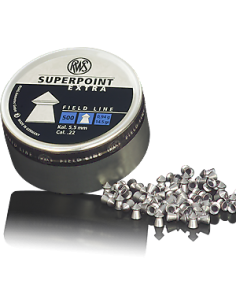 RWS DIABOLO SUPER POINT EXTRA 5.5 MM 500PZ.