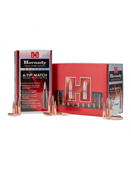 HORNADY BULLETS A-TIP 308" 230GR 100PZ. HORNADY BULLETS A-TIP 308" 230GR 100PZ.