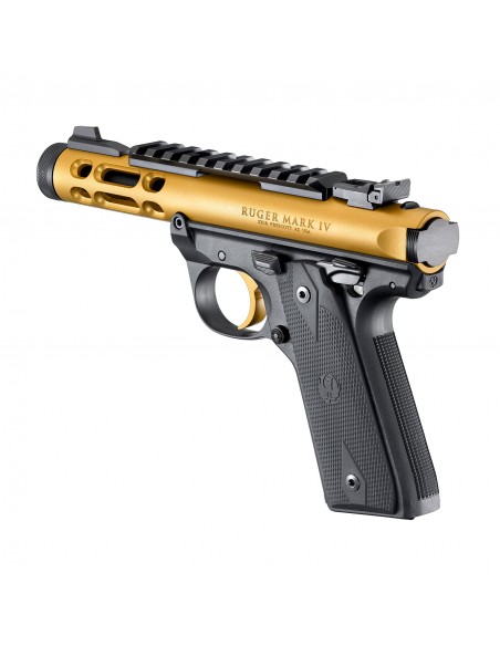 Ruger Mark IV 22 / 45 Lite Cal. 22 LR Gold Ruger Mark IV 22 / 45 Lite Cal. 22 LR Gold