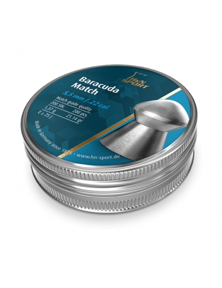 H&N BARACUDA MATCH 5,51MM 200PZ.