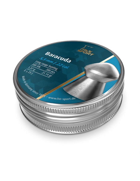 H&N BARACUDA MATCH 5,5MM 200PCS. H&N BARACUDA MATCH 5,5MM 200PCS.