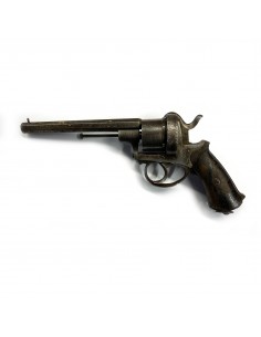 Ex-Einheitsrevolver Artigianale Belga a Spillo Cal. 10,35mm 2