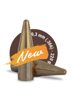 FOX TARGET CAL. 9,3 mm (.366) - 220gr 500pz