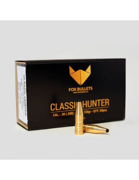 FOX BULLETS CLASSIC HUNTER 9,3 MM (.366) 250 gr FOX BULLETS CLASSIC HUNTER 9,3 MM (.366) 250 gr
