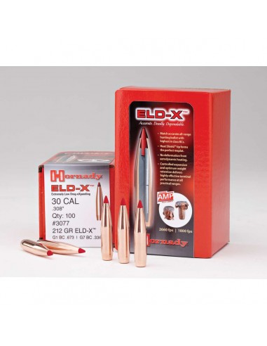 HORNADY PALLE ELD-X 6 mm 243" 90 GR 100PZ HORNADY PALLE ELD-X 6 mm 243" 90 GR 100PZ
