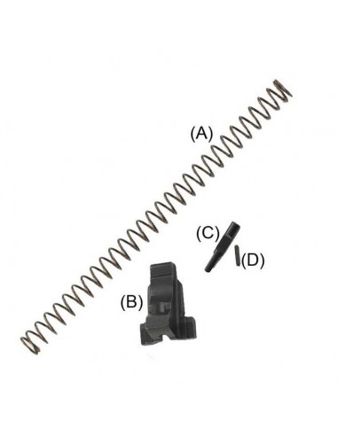 BERETTA LOCKING BLOCK KIT WITH RECOIL SPRING FOR 92/98/96 SERIES