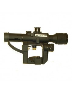 JS TACTICAL OTTICA 4x26 SVD ILLUMINATO ATTACCO INTEGRATO