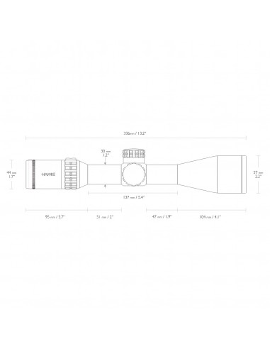 HAWKE FRONTIER 30 FFP SF IR 4-20X50 MIL PRO HAWKE FRONTIER 30 FFP SF IR 4-20X50 MIL PRO