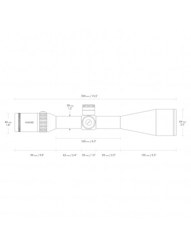 HAWKE FRONTIER 30 FFP SF IR 4-20X50 MIL PRO HAWKE FRONTIER 30 FFP SF IR 4-20X50 MIL PRO