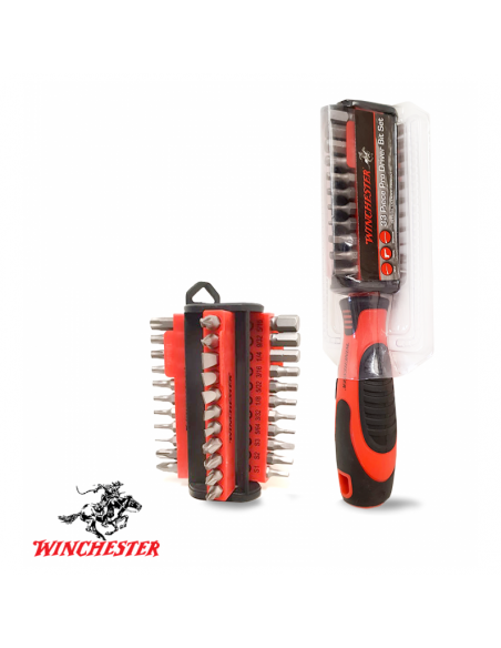 WINCHESTER Pro Driver Bit Set Cacciavite 33 inserti WINCHESTER Pro Driver Bit Set Cacciavite 33 inserti