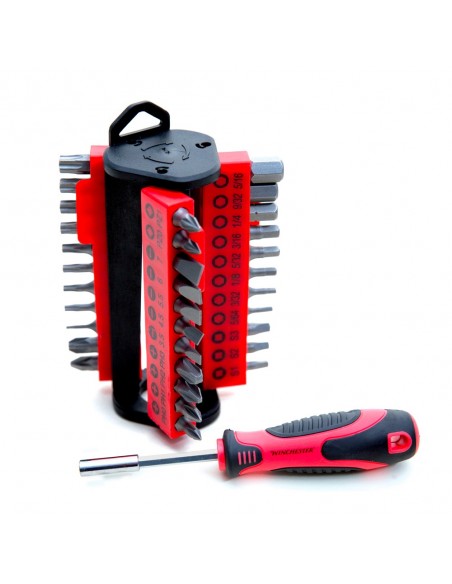 WINCHESTER Pro Driver Bit Set Cacciavite 33 inserti WINCHESTER Pro Driver Bit Set Cacciavite 33 inserti