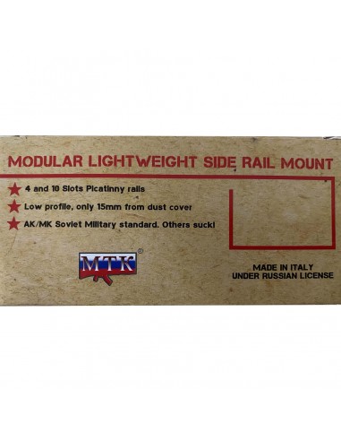 MTK RAIL PICATINNY MODULARE MTK RAIL PICATINNY MODULARE