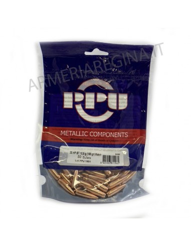 PRVI PARTIZAN BULLETS 30 (.308) HP BT MATCH 168GR 50PCS.