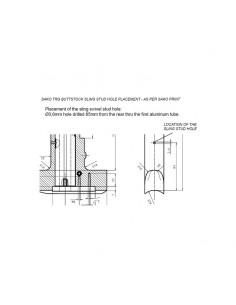 BT29 SAKO TRG Buttstock Rail Kit 2