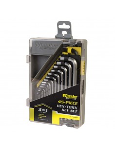 WHEELER 45 PIECES SAE/METRIC/HEX/TORX KEY SET