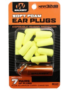 WALKER'S SOFT FOAM EAR PLUG...