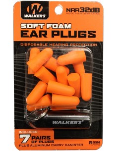 WALKER'S SOFT FOAM EAR PLUG...
