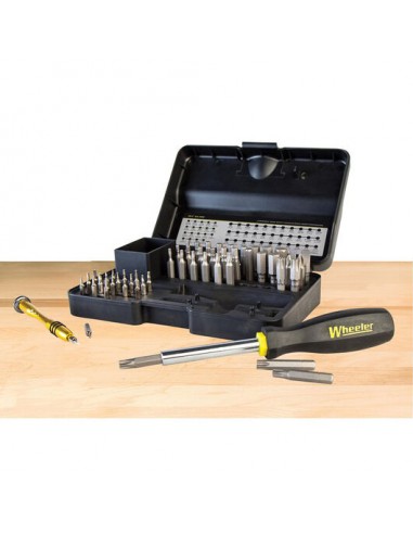 WHEELER 55 PIECES SAE/METRIC/HEX/TORX SCREWDRIVER SET WHEELER 55 PIECES SAE/METRIC/HEX/TORX SCREWDRIVER SET