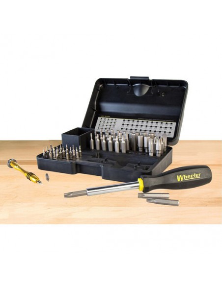 WHEELER 55 PIECES SAE/METRIC/HEX/TORX SCREWDRIVER SET WHEELER 55 PIECES SAE/METRIC/HEX/TORX SCREWDRIVER SET