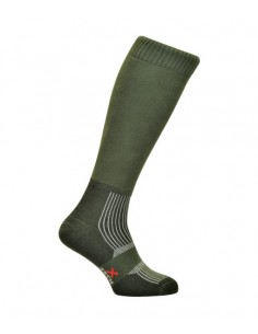 X TECH THERMISCHE SOCKE WARRIOR GRÜN