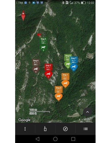 DOG TRACE X30T KIT HANDHELD SCREEN AND GPS COLLAR