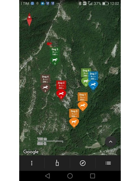 DOG TRACE X30T KIT PALMARE E COLLARE GPS