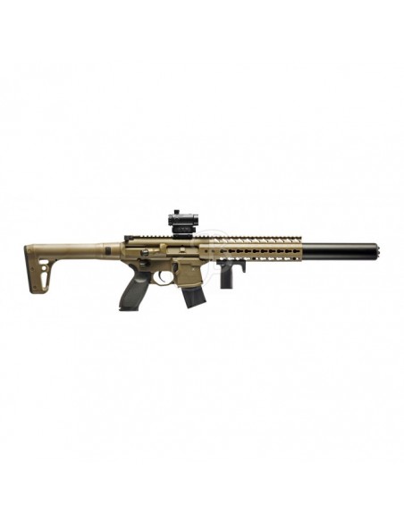 SIG SAUER CAC MCX 4.5 FDE CO2 RED DOT CN 726 - Air Gun Without License