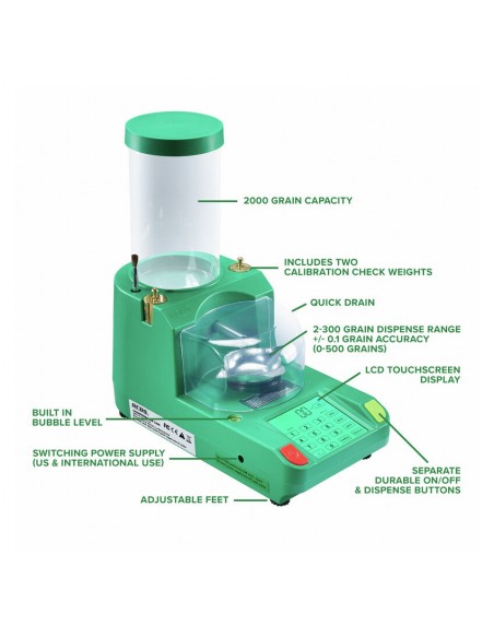 RCBS CHARGEMASTER LINK ELECTRONIC POWDER DISPENSER 240 VOLT RCBS CHARGEMASTER LINK ELECTRONIC POWDER DISPENSER 240 VOLT