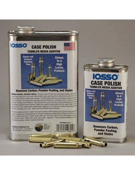 IOSSO CASE POLISH TUMBLER MEDIA ADDITIVE
