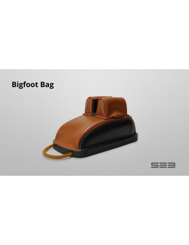 SEB BIG FOOT BAG BROWN/BLACK