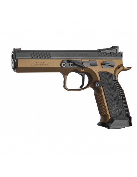 Pistola Semiautomatica CZ TS 2 DEEP BRONZE Cal. 9x21