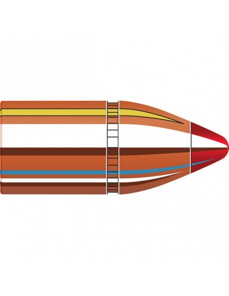 HORNADY PALLE FTX 430" 265GR 50PZ. HORNADY PALLE FTX 430" 265GR 50PZ.