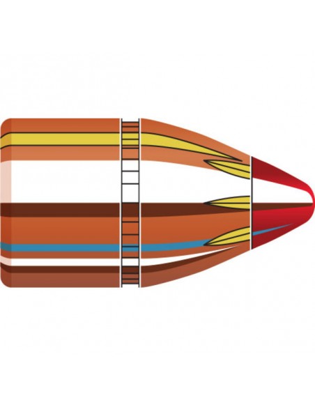 HORNADY BULLETS FTX 452" 200GR 50PZ.