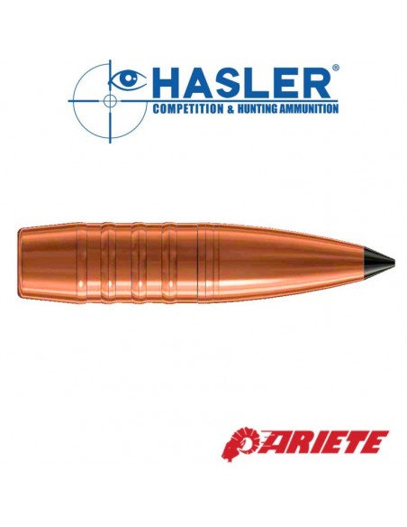 HASLER PALLE ARIETE 5 ANELLI CAL 30 167GR 50PZ HASLER PALLE ARIETE 5 ANELLI CAL 30 167GR 50PZ