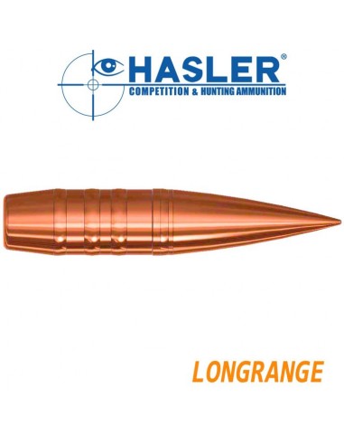 HASLER BULLETS LONG RANGE CAL. 338 231GR 100PZ.