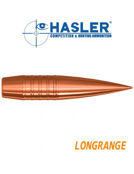 HASLER LONG RANGE BULLETS CAL 408 400GR 30PCS HASLER LONG RANGE BULLETS CAL 408 400GR 30PCS