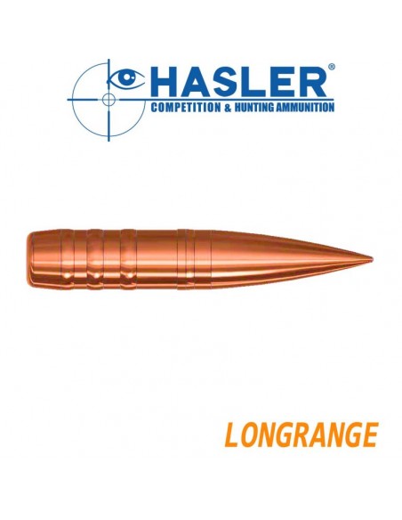 HASLER LONG RANGE GESCHOSSE CAL 7 160GR 100PZ