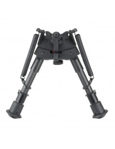 Carbon Fiber 6-9" Swivel Spring Bipod