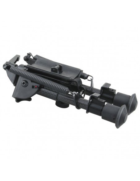 Carbon Fiber 6-9" Swivel Spring Bipod Carbon Fiber 6-9" Swivel Spring Bipod