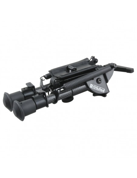 Carbon Fiber 6-9" Swivel Spring Bipod Carbon Fiber 6-9" Swivel Spring Bipod