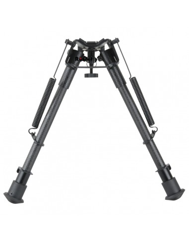 Carbon Fiber 9-13.5" Spring Bipod. Carbon Fiber 9-13.5" Spring Bipod.