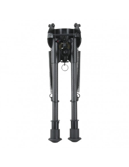 Carbon Fiber 9-13.5" Spring Bipod. Carbon Fiber 9-13.5" Spring Bipod.