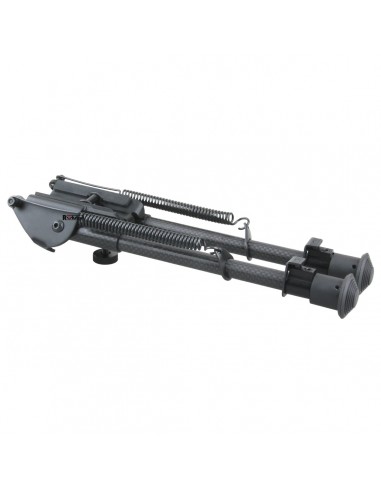 Carbon Fiber 9-13.5" Spring Bipod. Carbon Fiber 9-13.5" Spring Bipod.
