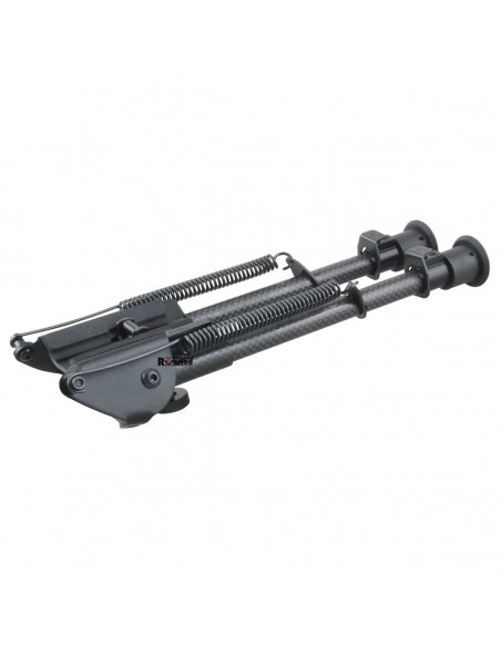 Carbon Fiber 9-13.5" Spring Bipod. Carbon Fiber 9-13.5" Spring Bipod.