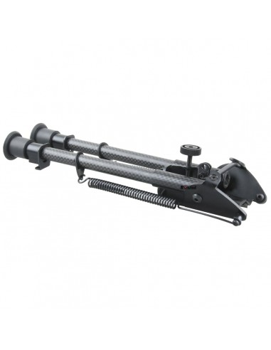 Carbon Fiber 9-13.5" Spring Bipod. Carbon Fiber 9-13.5" Spring Bipod.