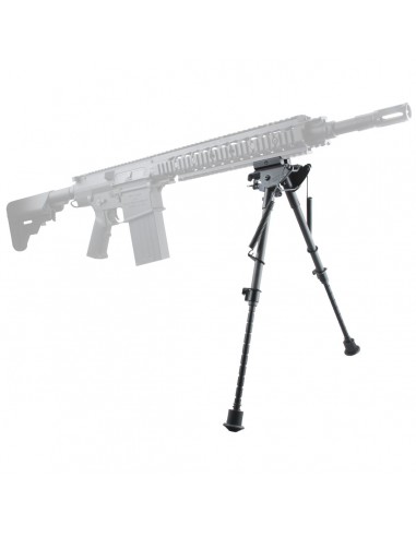 Carbon Fiber 9-13.5" Spring Bipod. Carbon Fiber 9-13.5" Spring Bipod.