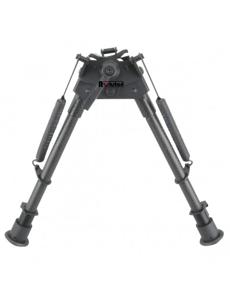 Carbon Fiber 9-13.5" Swivel Spring Bipod Carbon Fiber 9-13.5" Swivel Spring Bipod