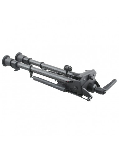 Carbon Fiber 9-13.5" Swivel Spring Bipod Carbon Fiber 9-13.5" Swivel Spring Bipod