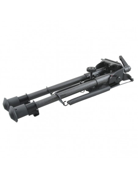 Carbon Fiber 9-13.5" Swivel Spring Bipod Carbon Fiber 9-13.5" Swivel Spring Bipod