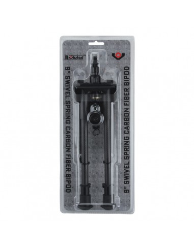 Carbon Fiber 9-13.5" Swivel Spring Bipod Carbon Fiber 9-13.5" Swivel Spring Bipod